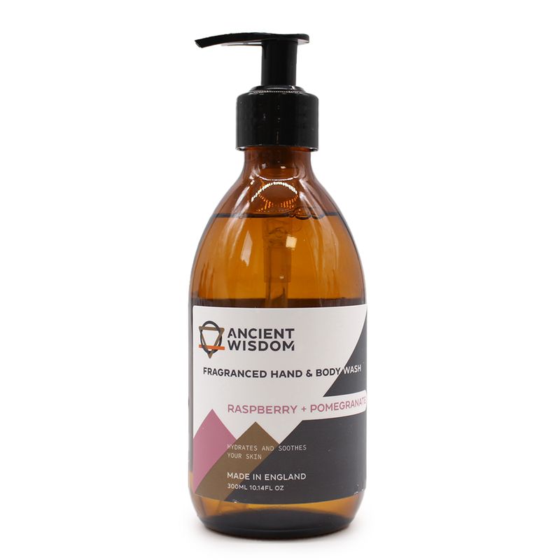 Hallon & Granatäpple Hand- & Duschtvål 300ml