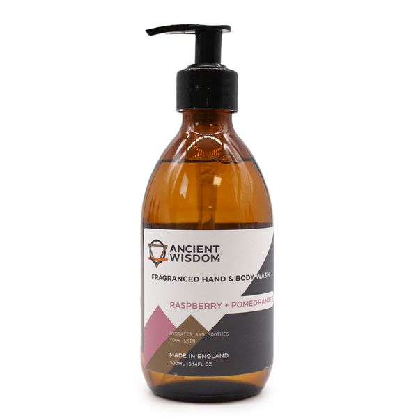 Hallon & Granatäpple Hand- & Duschtvål 300ml