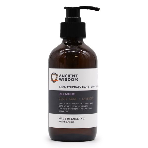 Muskatellsalvia & Lavendel Hand- & Duschtvål 250ml