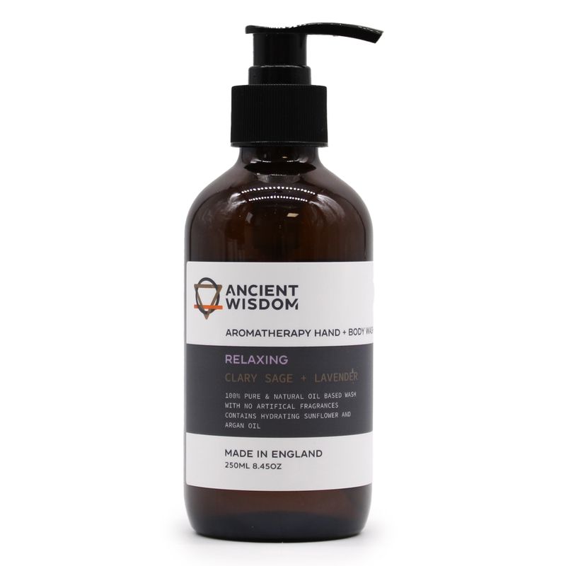 Muskatellsalvia & Lavendel Hand- & Duschtvål 250ml