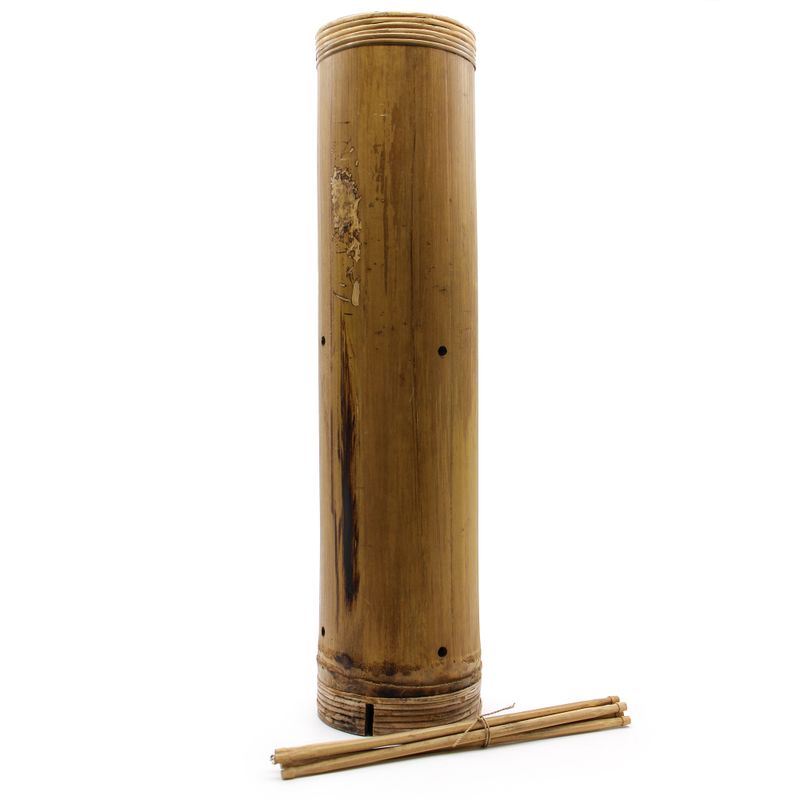 Visningsställ i Bambu med 8 Pinnar - 68x15cm