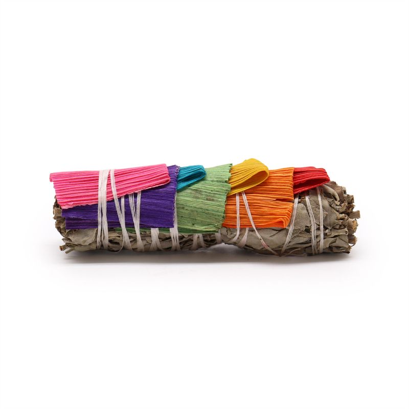 Smudge Stick - Vit Salvia och 7 Majsblad
