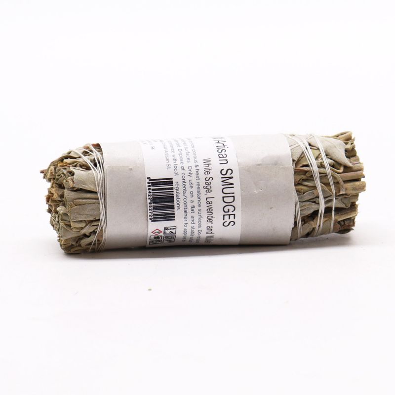 Smudge Stick - Vit Salvia, Lavendel & Kungsljus