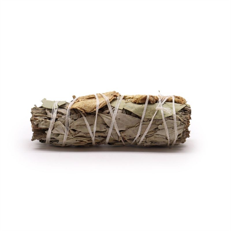 Smudge Stick - Vit Salvia, Eukalyptus och Ingefära