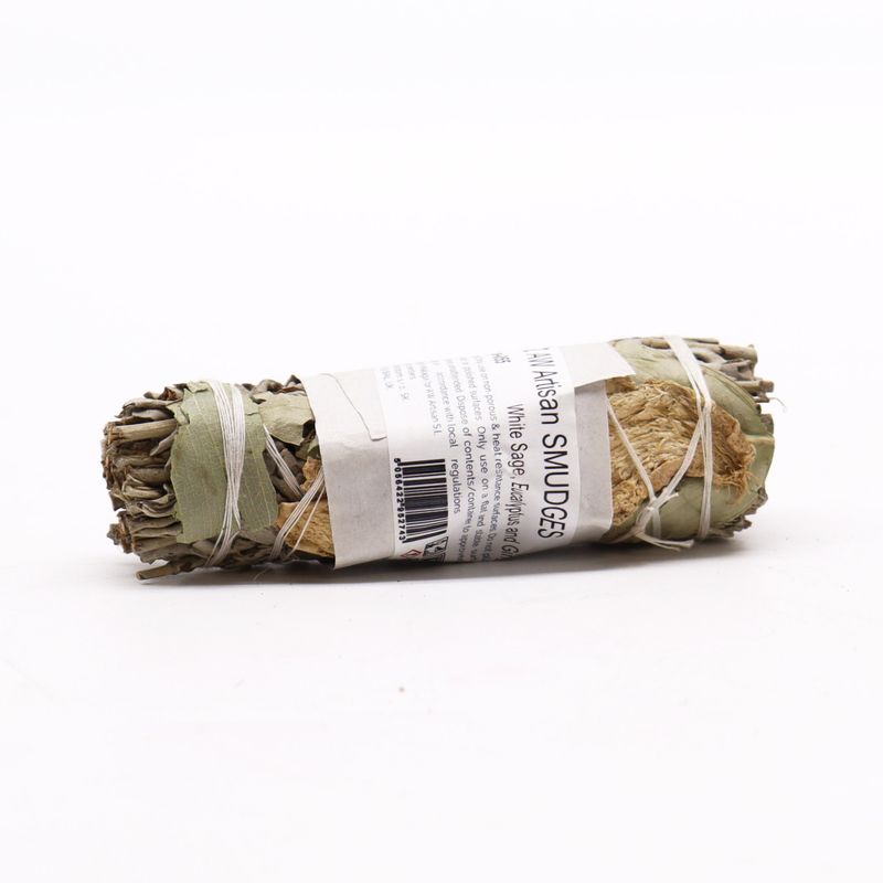 Smudge Stick - Vit Salvia, Eukalyptus och Ingefära