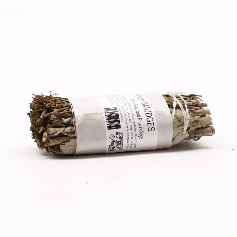 Smudge Stick - Vit Salvia och Peruanskt Pepparträdsblad