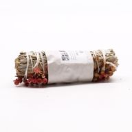 Smudge Stick - Vit Salvia och Peruanskt Pepparträdsfrö