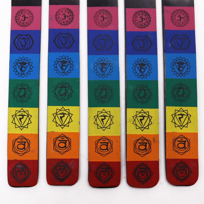 Färgade Askfångare - 7 Chakra