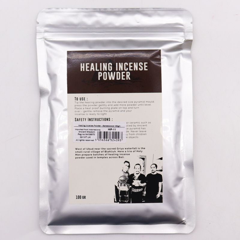 Helande Rökelsepulver - Sandelträ 100gm