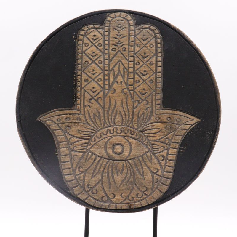 Buddha Feng Shui Set - Hamsa - Grå