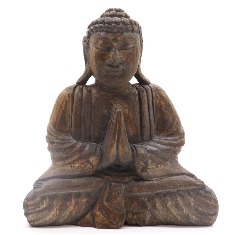 Buddha Feng Shui Set - Om - Grå & Svart