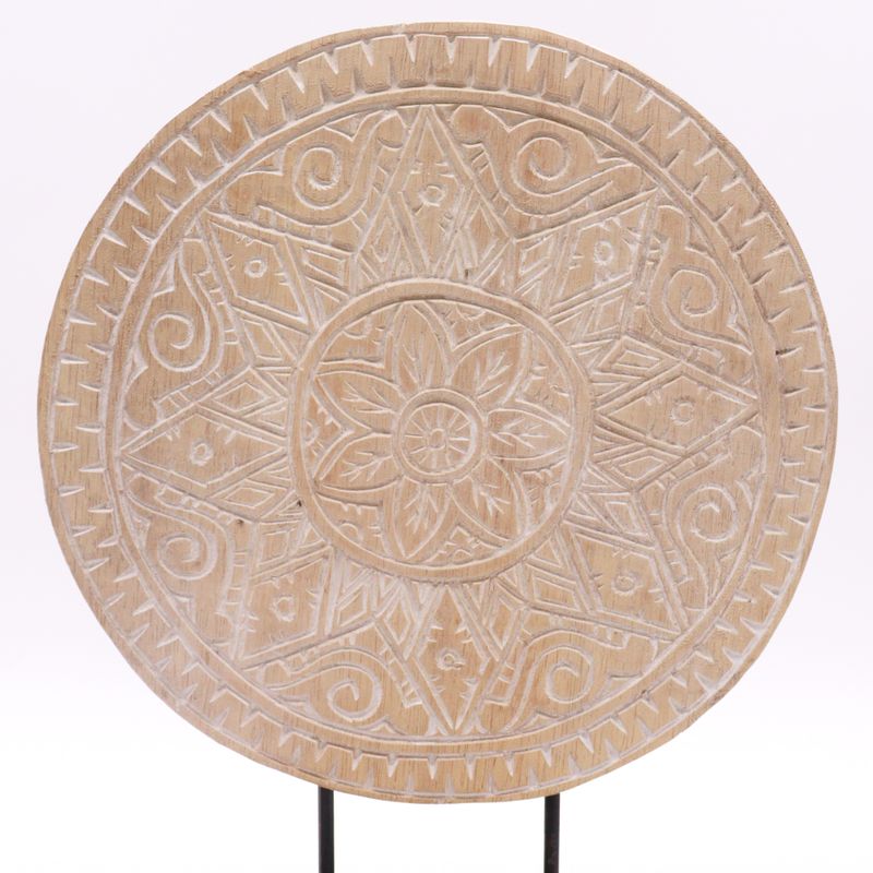 Buddha Feng Shui Set - Klassisk Mandala - Naturlig