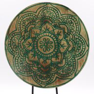 Buddha Feng Shui Set - Buddha Knut - Grön