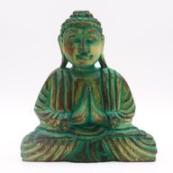 Buddha Feng Shui Set - Buddha Knut - Grön