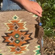 Kilim Festivalväska - Biege