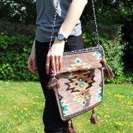 Kilim Festivalväska - Biege