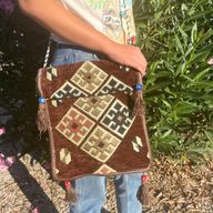 Kilim Festivalväska - Choklad
