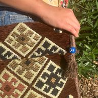 Kilim Festivalväska - Choklad