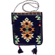 Kilim Festivalväska - Mörk Marinblå
