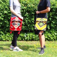 Kilim Festivalväska - Röd