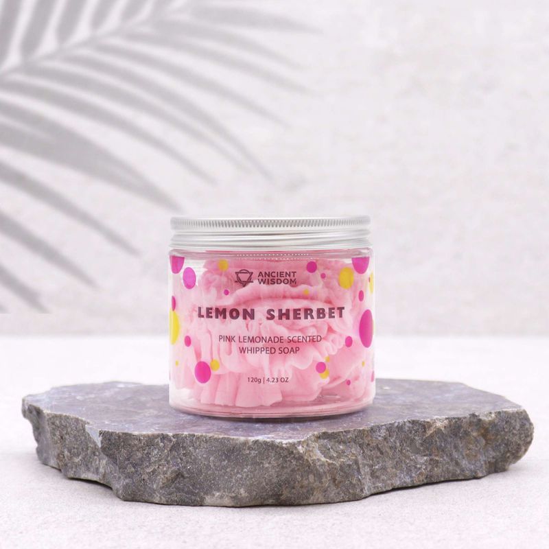 Rosa Lemonad Vispad Tvål 120g