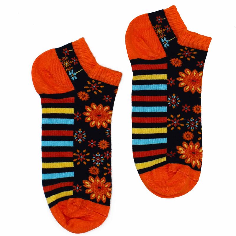 Hop Hare Bambustrumpor Låga (41-46) - Mandala Blommor