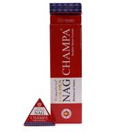 42g Jumbo Golden Nag - Champa Tillbakaflöde Rökelsekoner