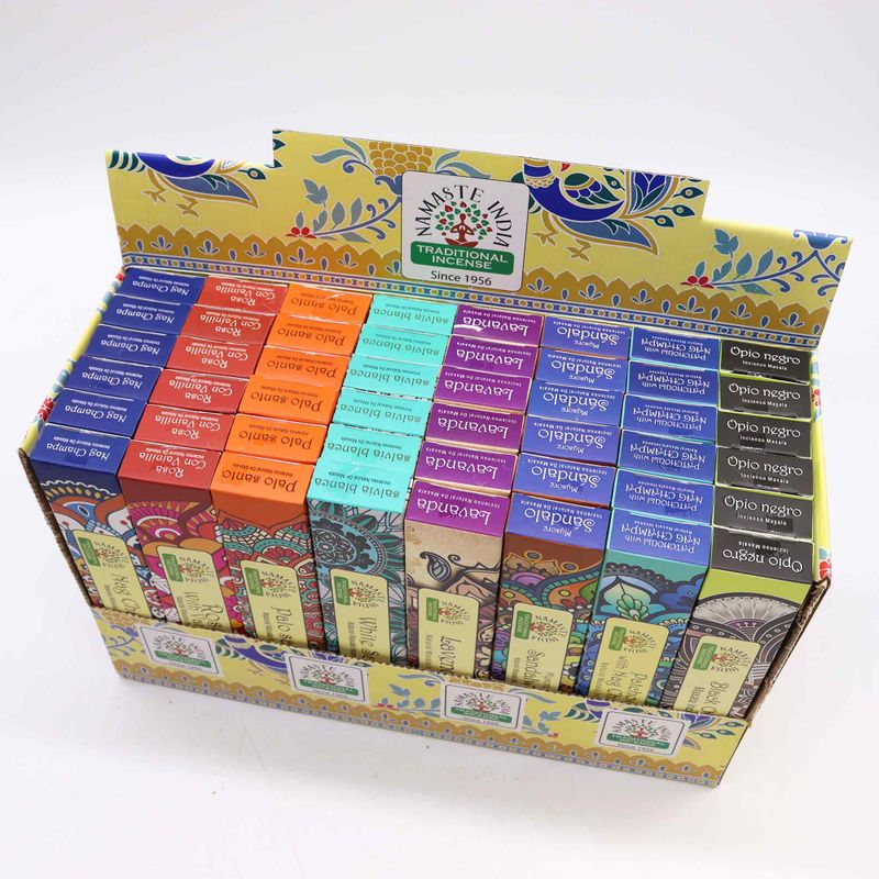 Namaste Mandala Masala Rökelse - Startpaket 1 (6x8 Dofter)