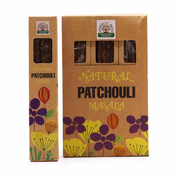 Naturlig Botanisk Masala Rökelse - Patchouli