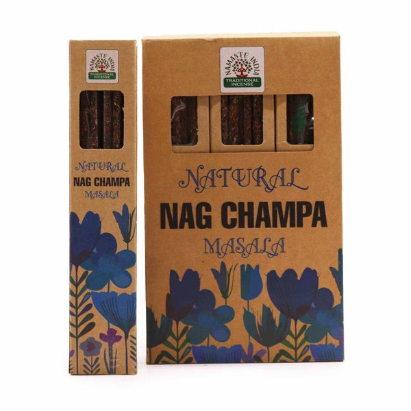 Naturlig Botanisk Masala Rökelse - Nag Champa