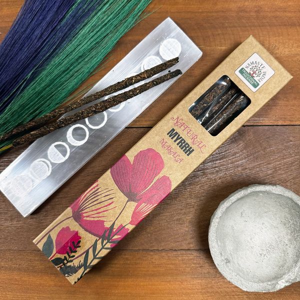Naturlig Botanisk Masala Rökelse - Myrra