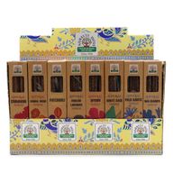 Naturlig Botanisk Masala Rökelse - Startpaket (6x8 Dofter)