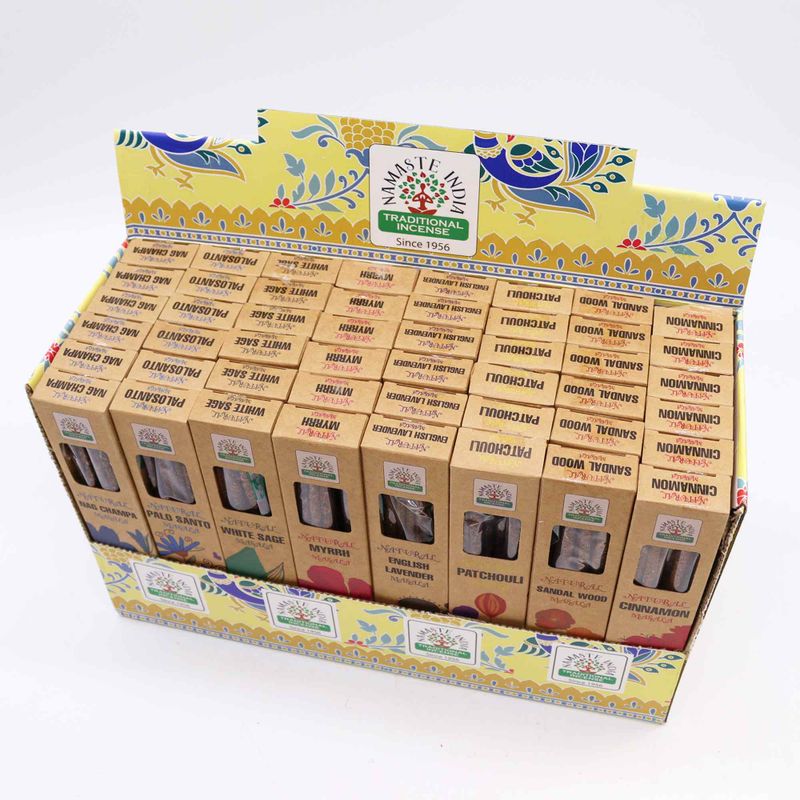 Naturlig Botanisk Masala Rökelse - Startpaket (6x8 Dofter)