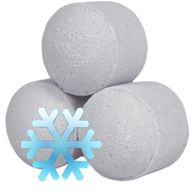 1.3 Kg Ask med Badpiller - Vit Jul