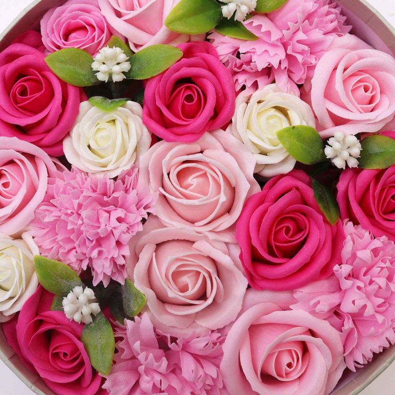 Rund Ask - Baby Shower - Rosa