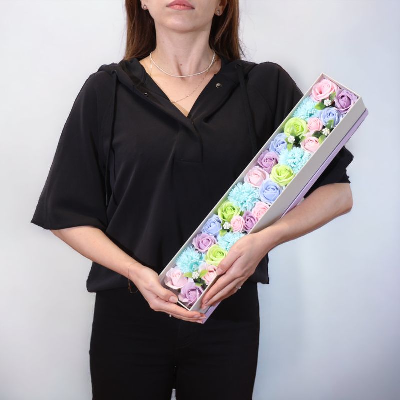 Extra Lång Ask - Baby Shower - Blå