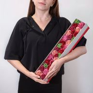 Extra Lång Ask - Vintage Rosor