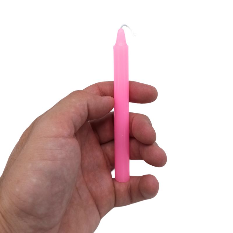 Magiska Ljus för Manifestation (12 st) - Rosa - Gudinna