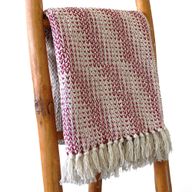 Boho Bekvämt Överkast - 125x150cm - Rubin Tvåfärgad