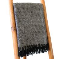 Boho Bekvämt Överkast - 125x150cm - Träkol