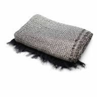 Boho Bekvämt Överkast - 125x150cm - Träkol