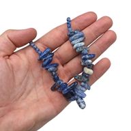 Halsband med Långa Ädelstenar - Sodalit