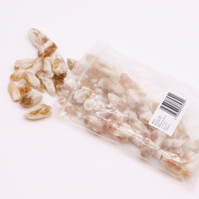 Råa Kristaller (500g) - Grov Citrin Topas