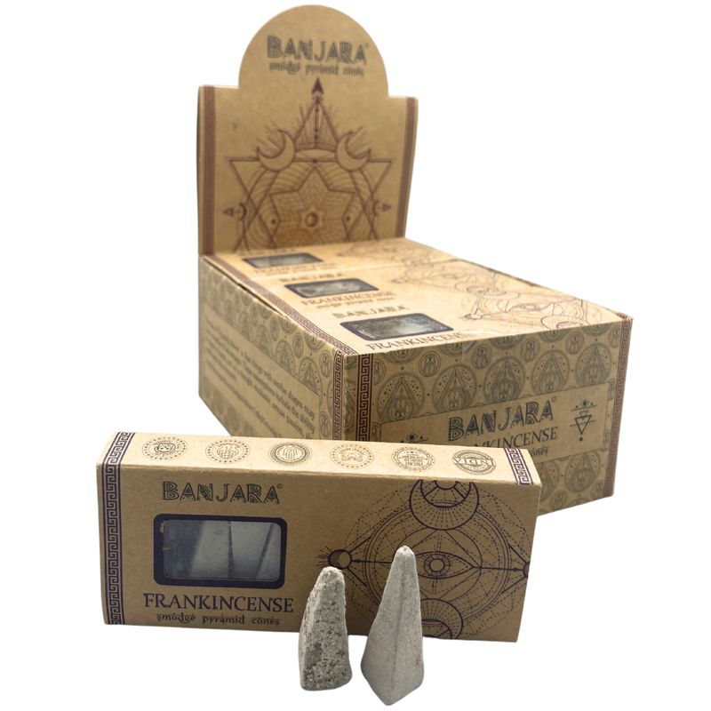 Banjara Pyramidformade Rökelsekoner - Rökelse