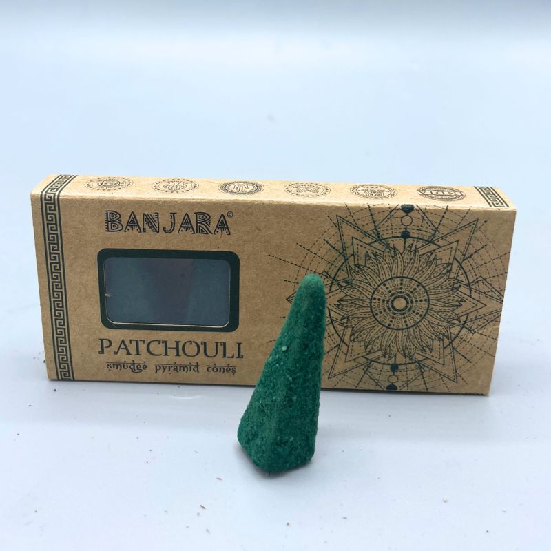 Banjara Pyramidformade Rökelsekoner - Patchouli