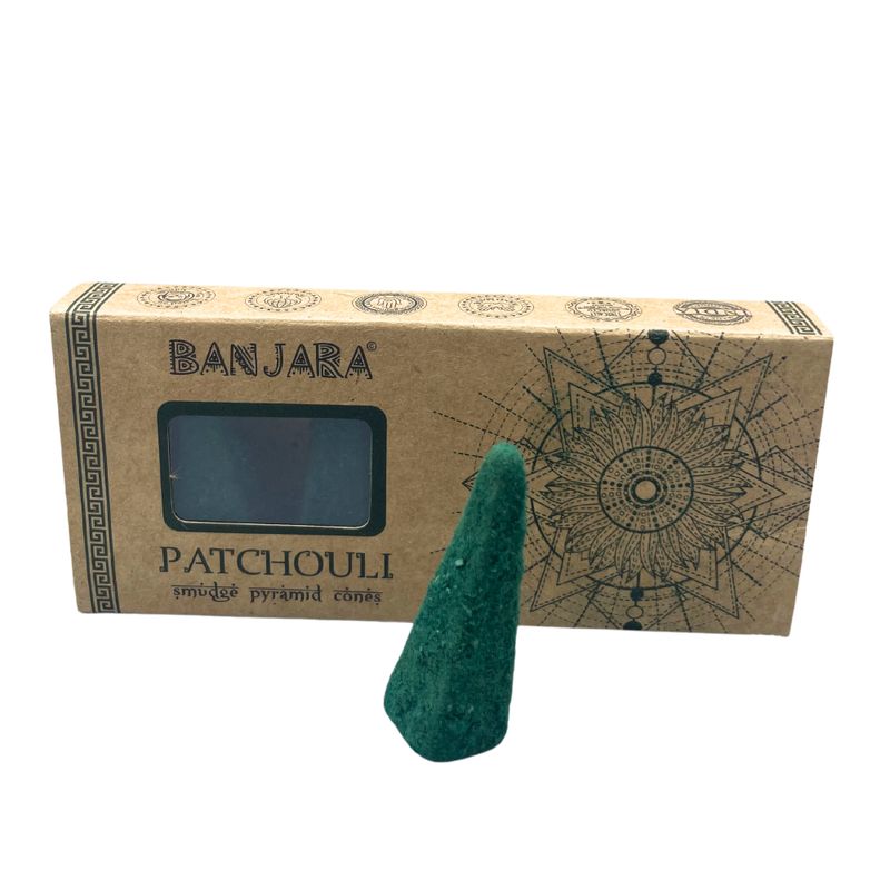 Banjara Pyramidformade Rökelsekoner - Patchouli