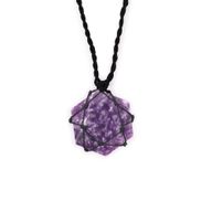 Spetsad Ädelstenshänge - Sexhörning av Lepidolit