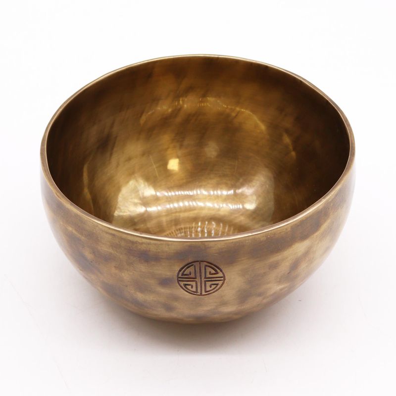 Stor Nepalesisk Måneskål (ca 850g) - 17cm