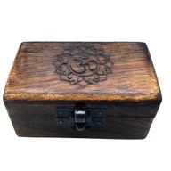 Pillerlåda i Trä 9x5x4cm - Carved Designs - Blandat