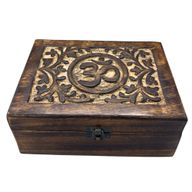 Stor Minneslåda i Trä 20x15x7.5cm -  Om